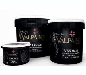 Esmalte Al Agua Antibacteriano Valpaint Satinado Para Paredes 1 lt.