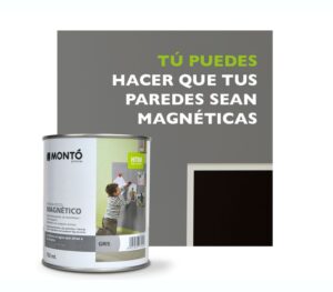 Pintura Magnética HTM Gris Montó 750 ml. - Imagen 2