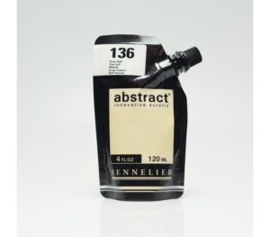 Acrílico Abstract Crudo Titanio nº136 120 ml.