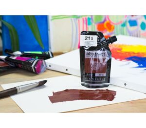 Acrílico Abstract Tierra Siena Tostada nº211 120 ml. - Imagen 2