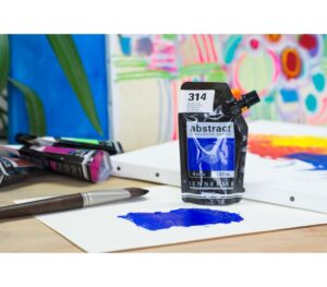 Acrílico Abstract Azul Ultramar nº314 120 ml. - Imagen 3