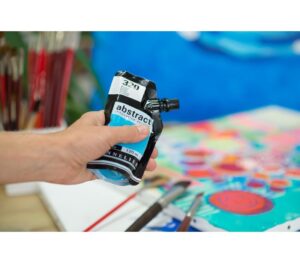 Acrílico Abstract Azul Cielo nº320  120 ml. - Imagen 3