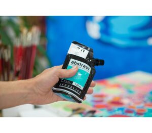 Acrílico Abstract Turquesa nº341 120 ml. - Imagen 3