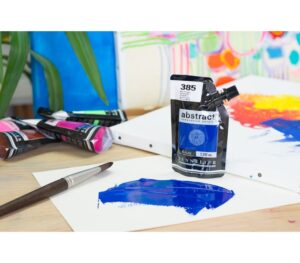 Acrílico Brillante Abstract Azul Primario nº385B 120 ml. - Imagen 3