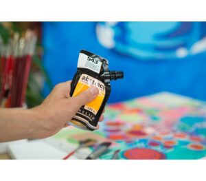 Acrílico Abstract Amarillo Cadmio Oscuro Tono nº543 120 ml. - Imagen 3