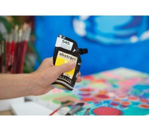 Acrílico Abstract Amarillo Cadmio Limón Tono nº545  120 ml. - Imagen 2