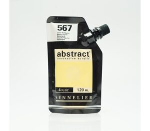 Acrílico Abstract Amarillo Nápoles nº567 120 ml.