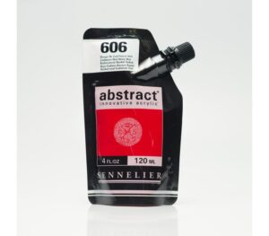 Acrílico Abstract Rojo Cadmio Oscuro Tono nº606  120 ml.