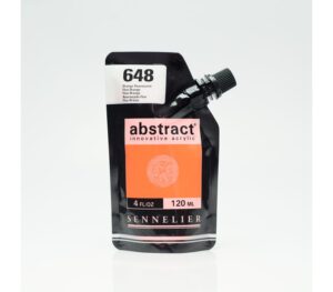 Acrílico Fluorescente Abstract Naranja nº648 120 ml.