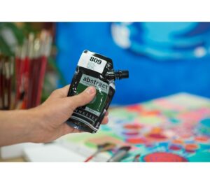 Acrílico Abstract Verde Hooker nº809 120 ml. - Imagen 4