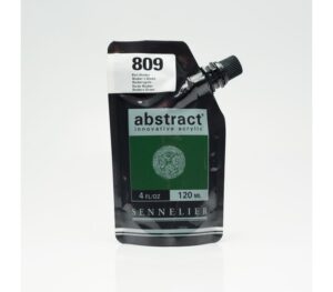 Acrílico Abstract Verde Hooker nº809 120 ml.