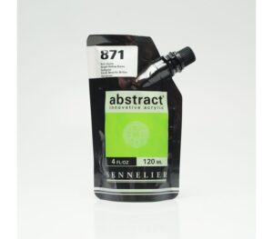 Acrílico Abstract Verde Amarillo nº871 120 ml.