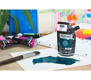 Acrílico Abstract Verde Ftlaocianina  nº896  120 ml. - Imagen 3