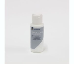 Pintura Acrilica "Super Acrylic" La Pajarita Blanco A-01 60 ml.