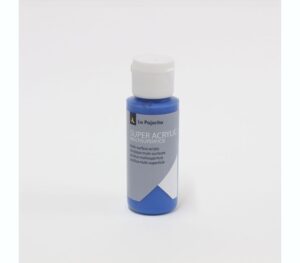 Pintura Acrilica "Super Acrylic" La Pajarita Azul Real A-31  60 ml.