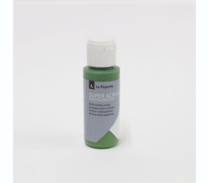 Pintura Acrilica "Super Acrylic" La Pajarita Verde Medio A-40  60 ml.