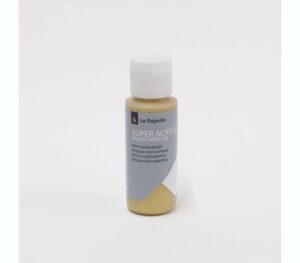 Pintura Acrilica "Super Acrylic" La Pajarita Oro Rico A-46 60 ml.