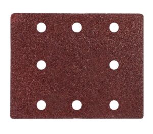 Hojas de Lija Rectangular Blister 5uds. Grano 120 WK302260 Werku.