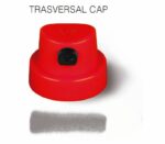Boquilla Transversal Cap Orientable Rojo/Negro Tag Colors