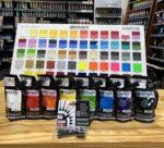 Kit acrílicos marca Abstract 9 piezas